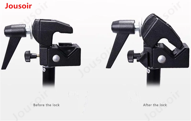 Photographic universal Clamp Fixed metal multifunctional foam plate Type C Clip vigorous clip photographic accessories CD50 T02