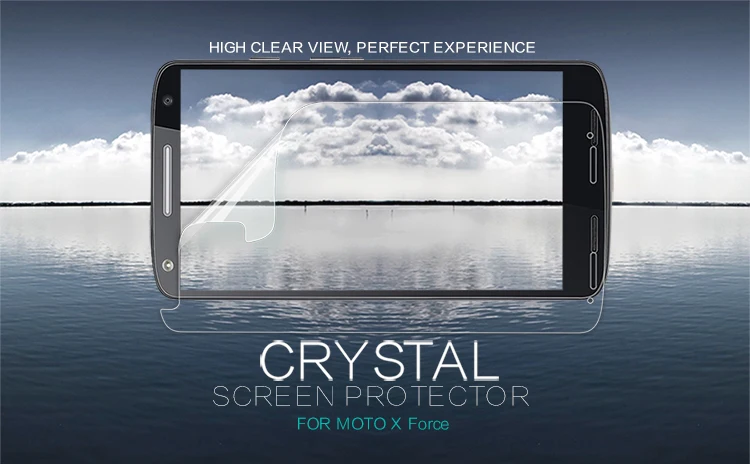 2 шт./лот Защитная пленка для экрана Motorola MOTO X Force NILLKIN кристально прозрачная