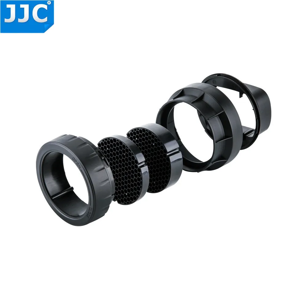 JJC Диффузор софтбокс сотовая сетка 3-в-1 студийный комплект вспышки Speedlite для