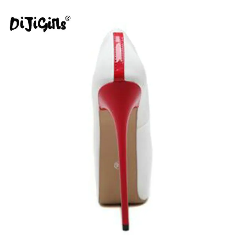 DIJIGIRLS/Новая женская обувь пикантные модные вечерние туфли на платформе и высоком