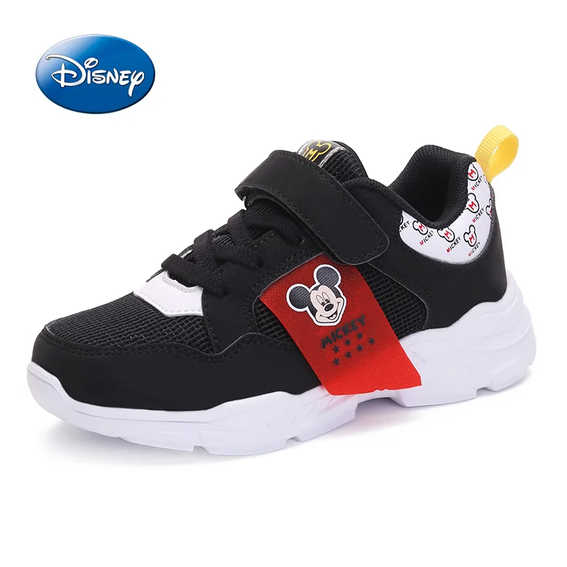 Disney Shoes Children Boys Girls Sneakers 2019 Spring Autumn Breathable Leather Sport Casual Size 31-37 | Детская одежда и обувь
