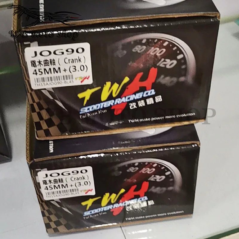 Коленчатый вал TWH высокого качества для Yamaha JOG50 JOG90 3KJ 41,4 мм+ 2,2 45 мм+ 3,0 гоночные запчасти тюнинг коленчатого вала