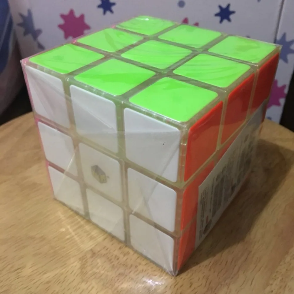 Фото Лидер продаж Yuxin Zhisheng Lion 3x3x3 Magic Cube Puzzle 8,85 см Big Cubo Magico 3x3 Speed Развивающие игрушки для детской коллекции №4