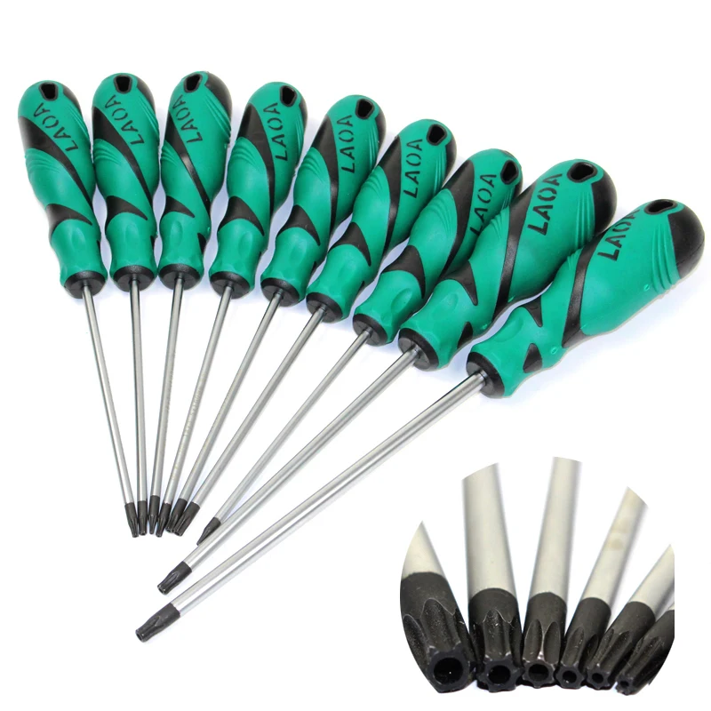 Отвертка LAOA Torx Hex S2 двухцветная ручка шестиугольная отвертка болт драйвер