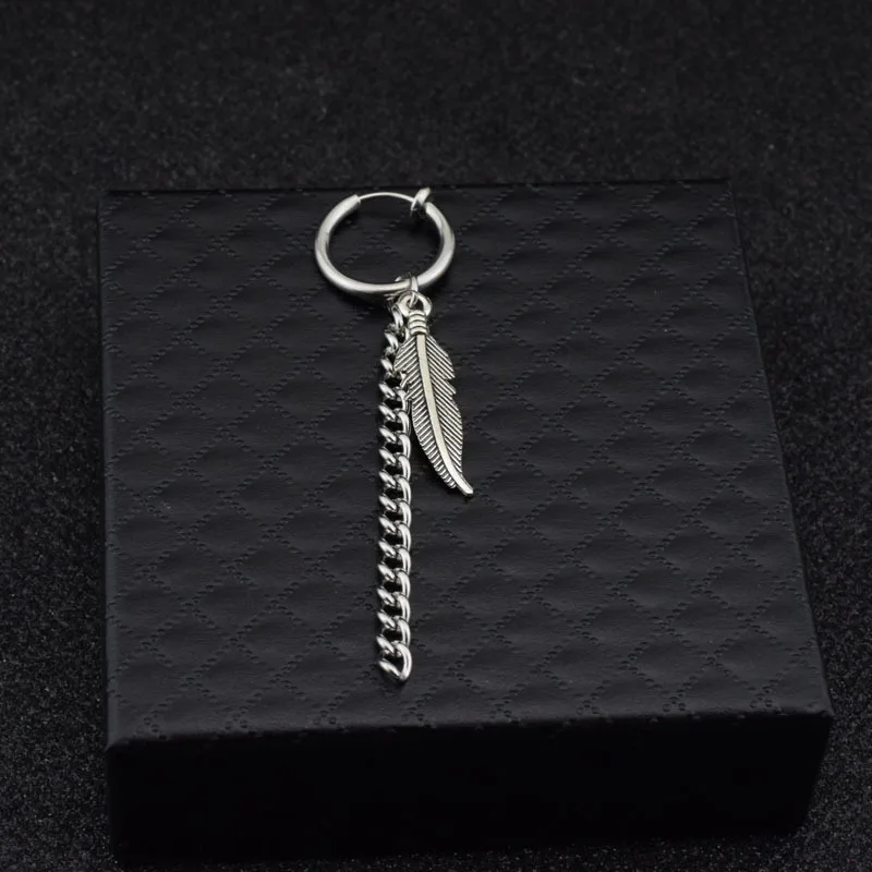 KPOP DNA Korean Star V 1 Pair Bangtan Boys Album JIMIN Wing Stud Earrings fashion jewelry Stainless steel Earrings Jewelry