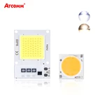 3 Вт, 7 Вт, 9 Вт, 10 Вт, 20 Вт, 30 Вт, 220 В, умная IC Светодиодная COB лампа, высокомощная светодиодная матрица, диодный массив для DIY прожектора, прожектор, лампа, лампада