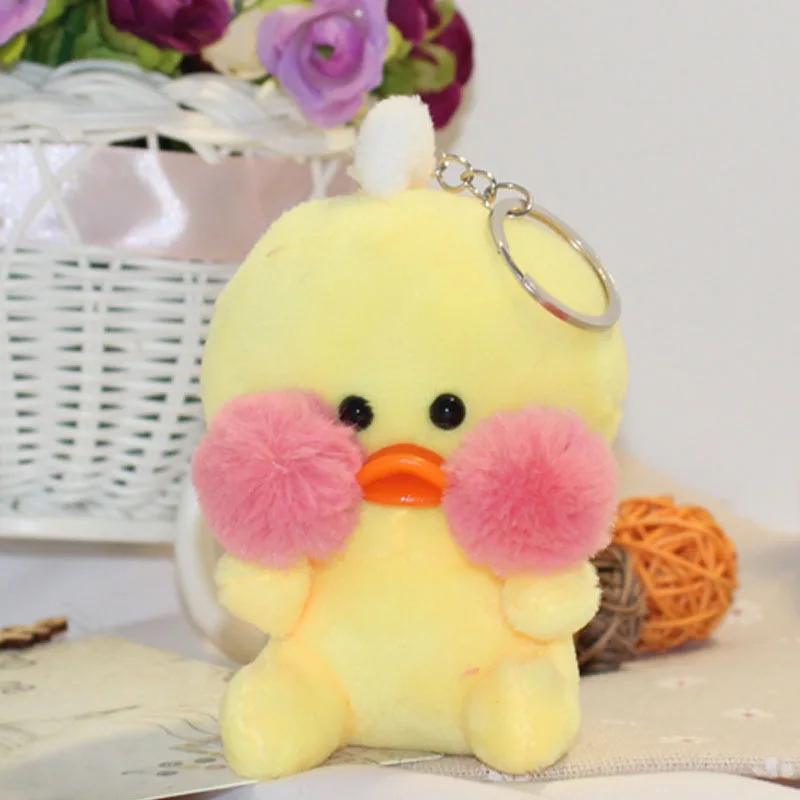 Kawaii LaLafanfan кафе утка плюшевая игрушка милая Желтая Утка Мягкая кукла мягкие