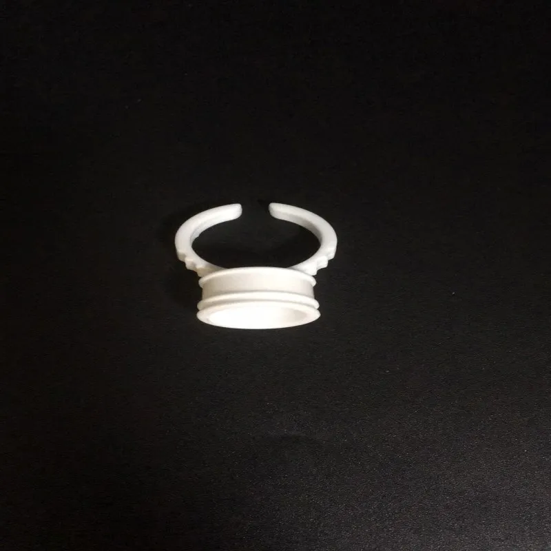100 Pcs/Bag Disposable Permanent Makeup Ring Undivider Medium Size Tattoo Ink Eyebrow Lip Pigments Holder Rings Containe | Красота и