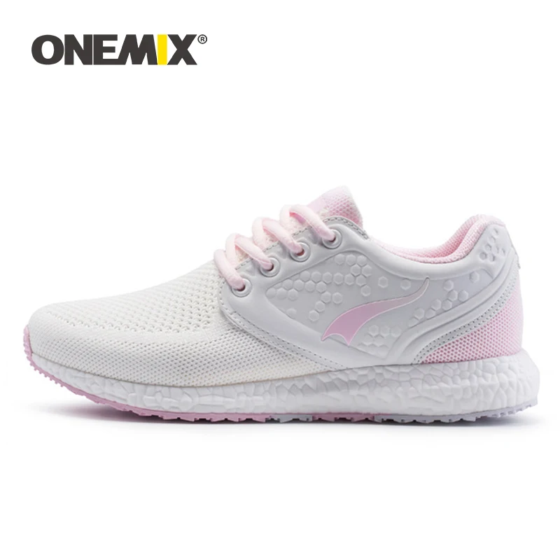 Onemix/женские кроссовки для бега женские из дышащей сетчатой ткани искусственной
