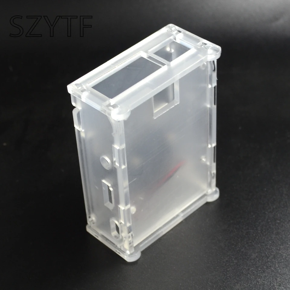 Прозрачный акриловый чехол с охлаждающим вентилятором для Raspberry Pi 2 B 3 Model |