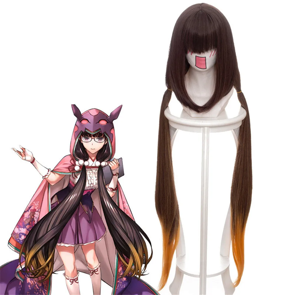 Fate Grand Order женский парик для косплея Osakabehime 100 см длинные прямые синтетические