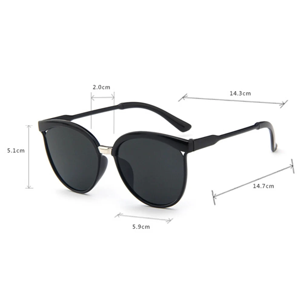 

TR90 Retro Vintage Classic Round Ultralight Polarized Sunglasses Custom Made Myopia Minus Prescription Polarized Lens -1 To -6