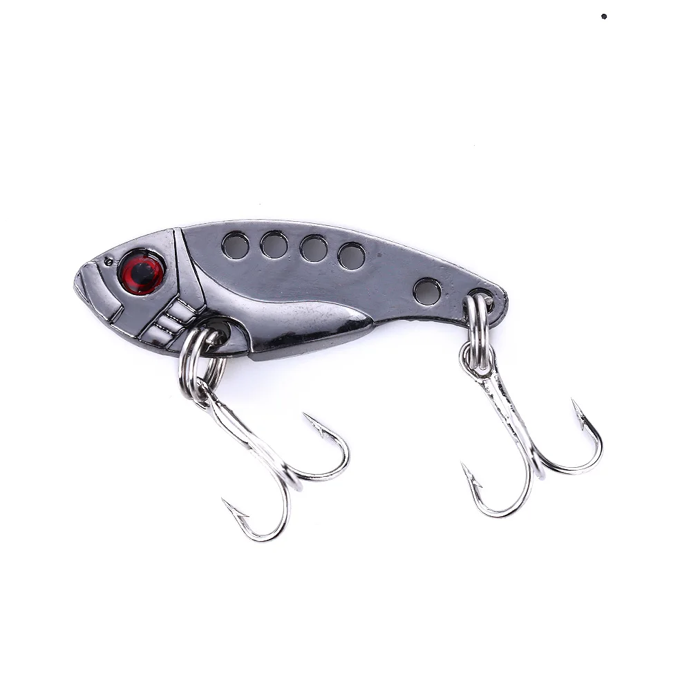 100pcs 3.5cm 3.2g 10#hooks hard metal vibe fishing lures wobbler bass carp trout pesch baits pesca tackles | Спорт и развлечения