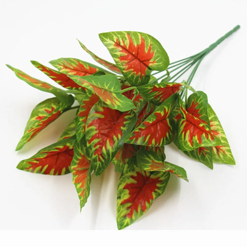 Artificial Plants Green Grass Plastic Plant Wall Garden Home Decoration Simulation Flowers Fake Leaves | Дом и сад