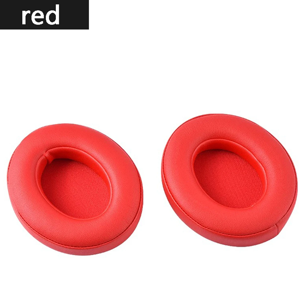 red Сменные амбушюры, подушки, амбушюры для студии 2,0 Studio 3 B0500 B0501, беспроводная гарнитура, проводные наушники, аксессуары для ремонта - Цвет: red