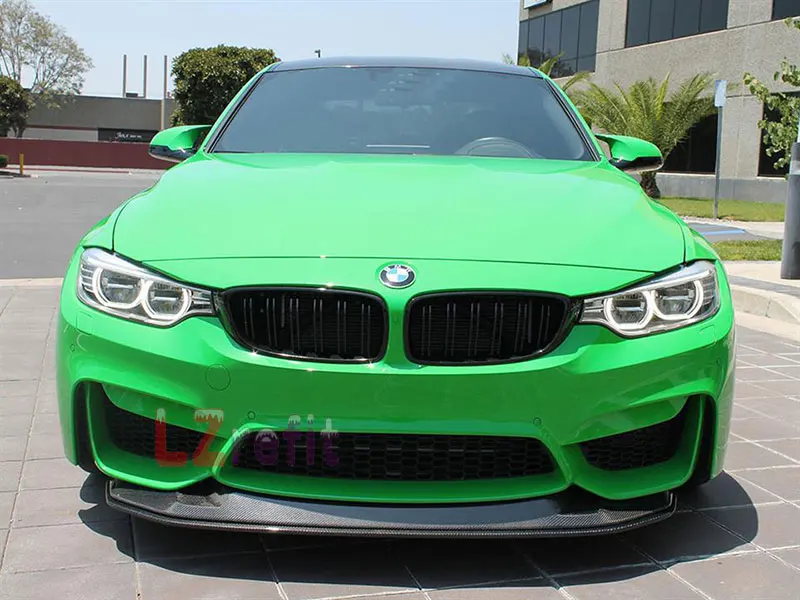 GTS настоящий карбоновый передний спойлер 1 пара для BMW F80 F82 F83 M3 M4 2015UP|Амортизаторы|