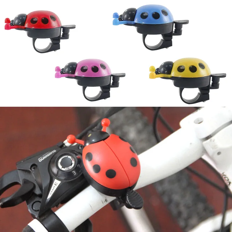 Милый детский колокольчик с божьей коровкой велосипедный Колокольчик для езды