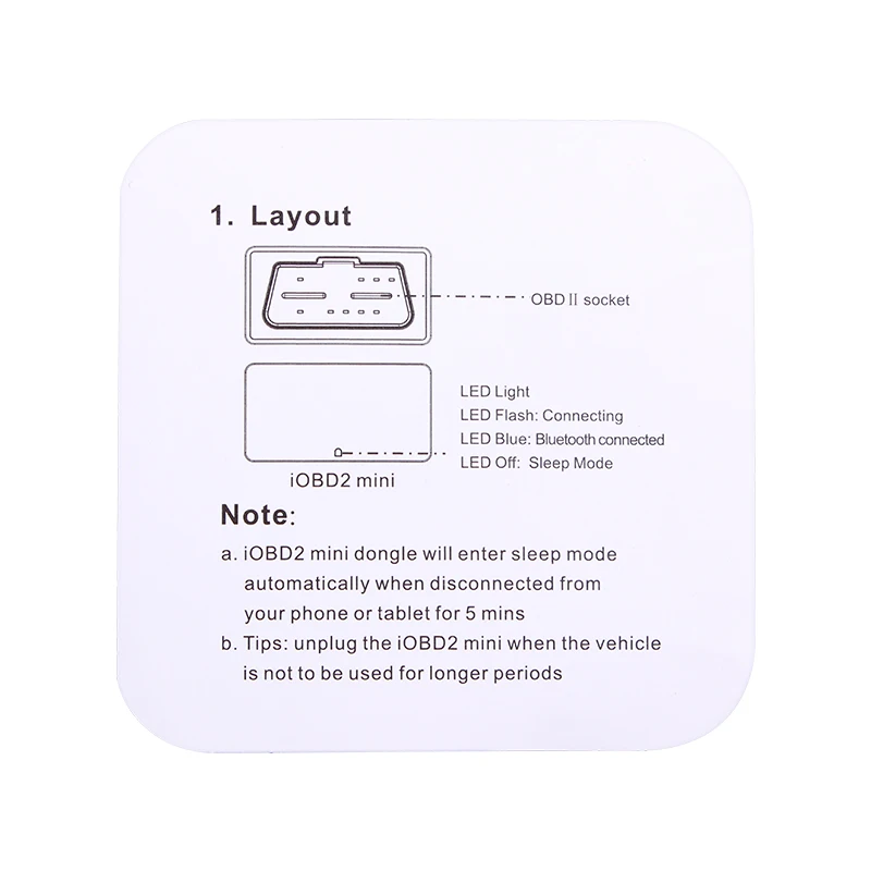XTOOL iOBD2 Мини Bluetooth OBD2 сканер штрих-кода работать на Android/IOS лучше, чем elm327 диагностический инструмент
