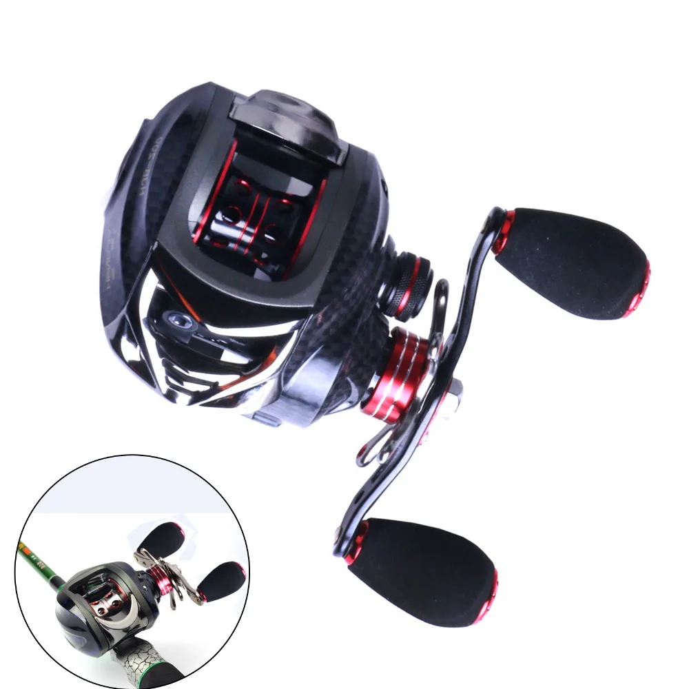 

left Max 5 Baitcast Fishing Reel dripping wheel long shot road Asian wheel