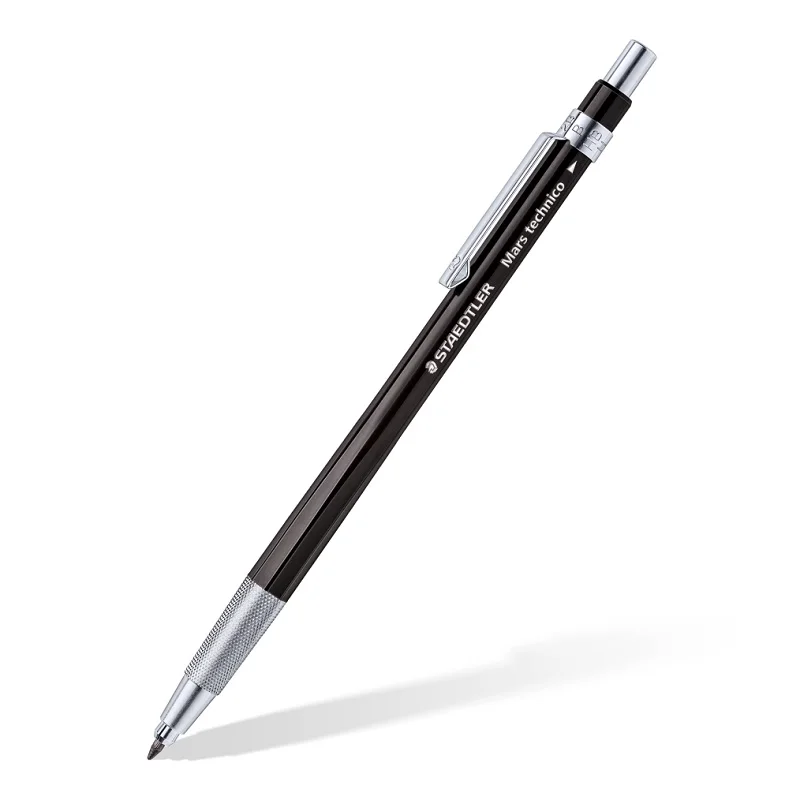 Staedtler Mars 780 технический механический карандаш 2,0 мм черный/синий 2 цвета корпус из алюминиевого сплава