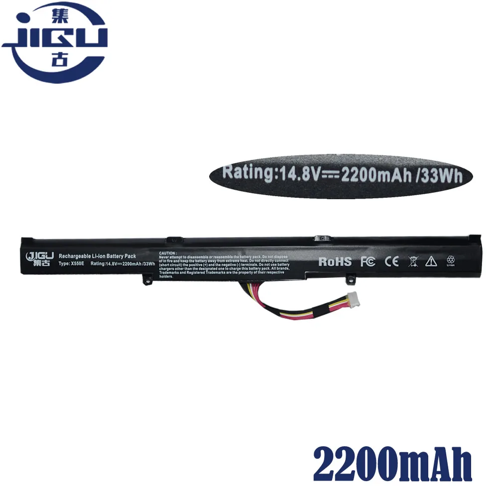 JIGU Аккумулятор для ноутбука ASUS X751LD X751LJ X751LK X751LN X751LX X751MA X751MD X751MJ F450E47JF SL F450E3337CC