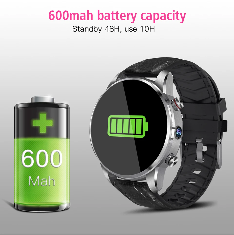 Keoker Smartwatch Классическая Бизнес Для мужчин Android 7,1 1,39 дюйма BLuetooth 4G Поддержка sim-карты WI-FI gps Smartwatches Для мужчин