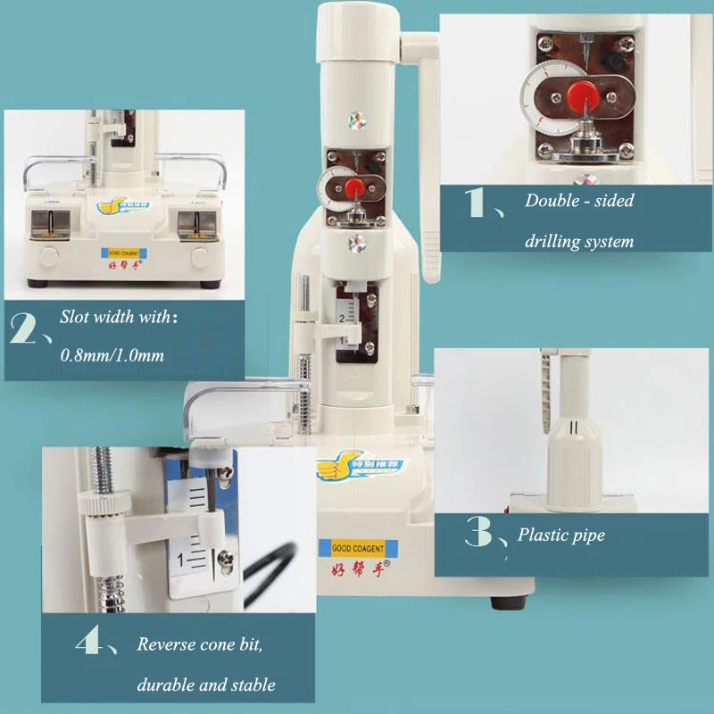 Машина для сверления линз прорезания пазов обработки очков | Инструменты