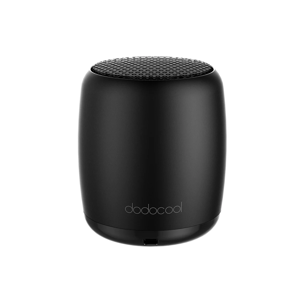Black Dodocool беспроводной Bluetooth динамик со встроенным микрофоном селфи пульт дистанционного управления затвором для телефона для iPhone X 8 Xiaomi Phone - Цвет: Black