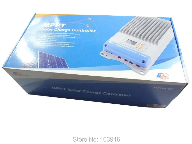 EPSOLAR 60A MPPT регулятор солнечной батареи 12В 24В 36В 48В Автоматическое распознавание