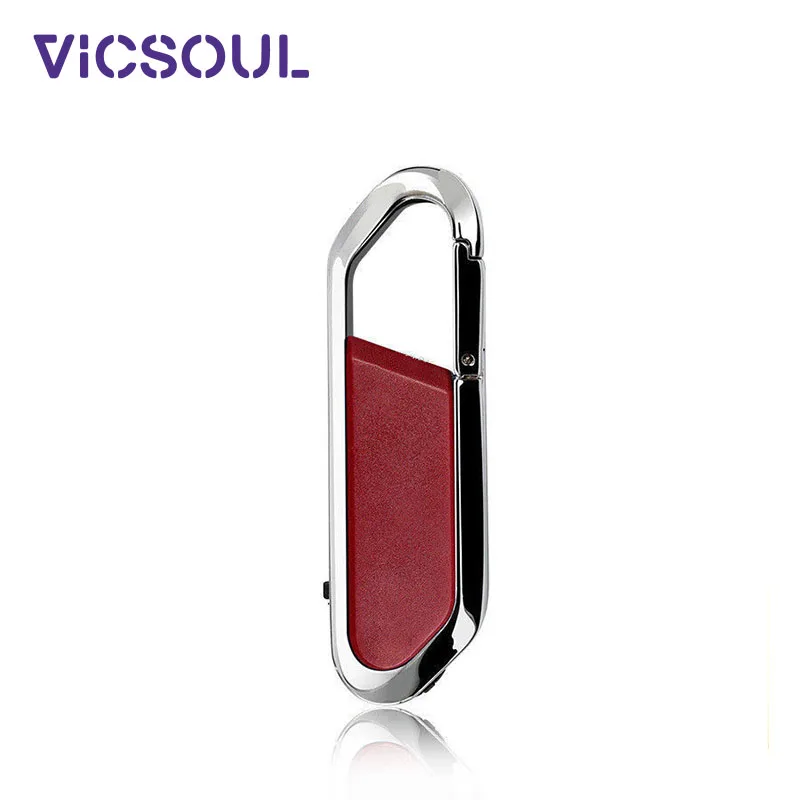 USB флеш накопитель VicSoul кожаный карабин флешка 16 ГБ 32 64 128 2 0 флешка|USB