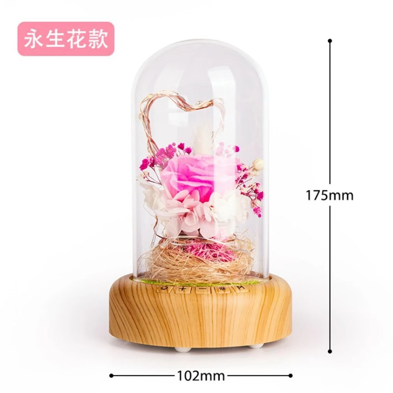 Пожелания стример вечный цветок оригинальное украшение USB светодиодный