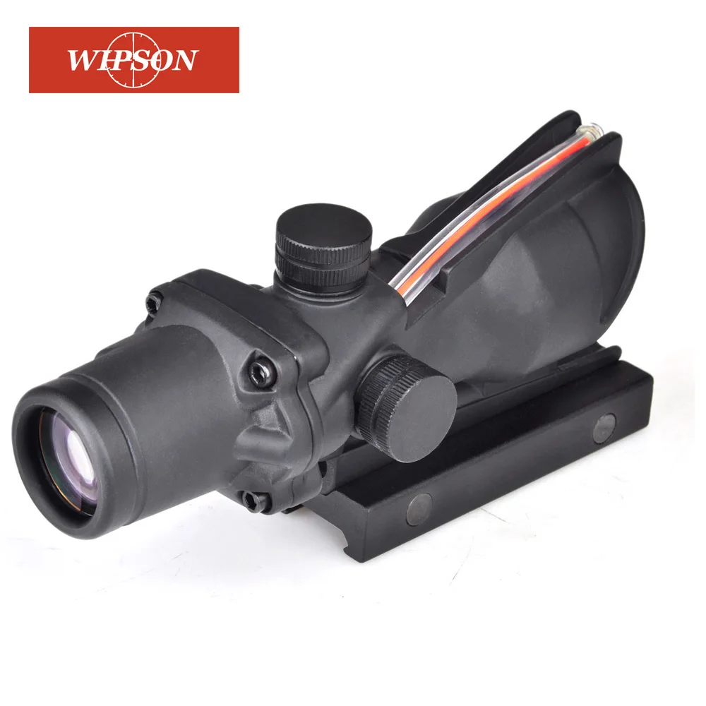 Оптический прицел WIPSON Hunting тактический усиленный версия 308 4x32 источник волокна