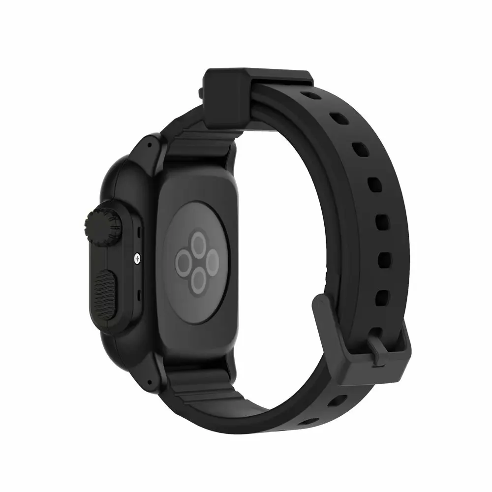 Спортивный Силиконовый каучуковый ремешок для наручных часов Apple Watch Serise 5/4/3/2 мягкие Водонепроницаемый кабель-браслет на запястье для наручных часов iwatch, 40 мм 44 мм 42 мм