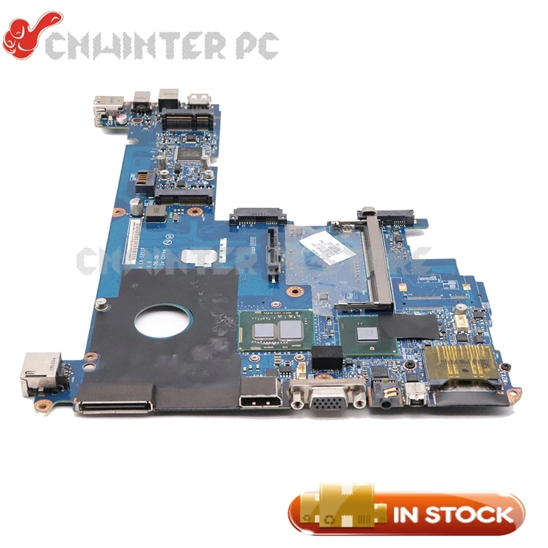 NOKOTION 598764-001 LA-5251P для HP ELITEBOOK 2540P Материнская плата ноутбука i5-540M QM57 GMA HD DDR3 |