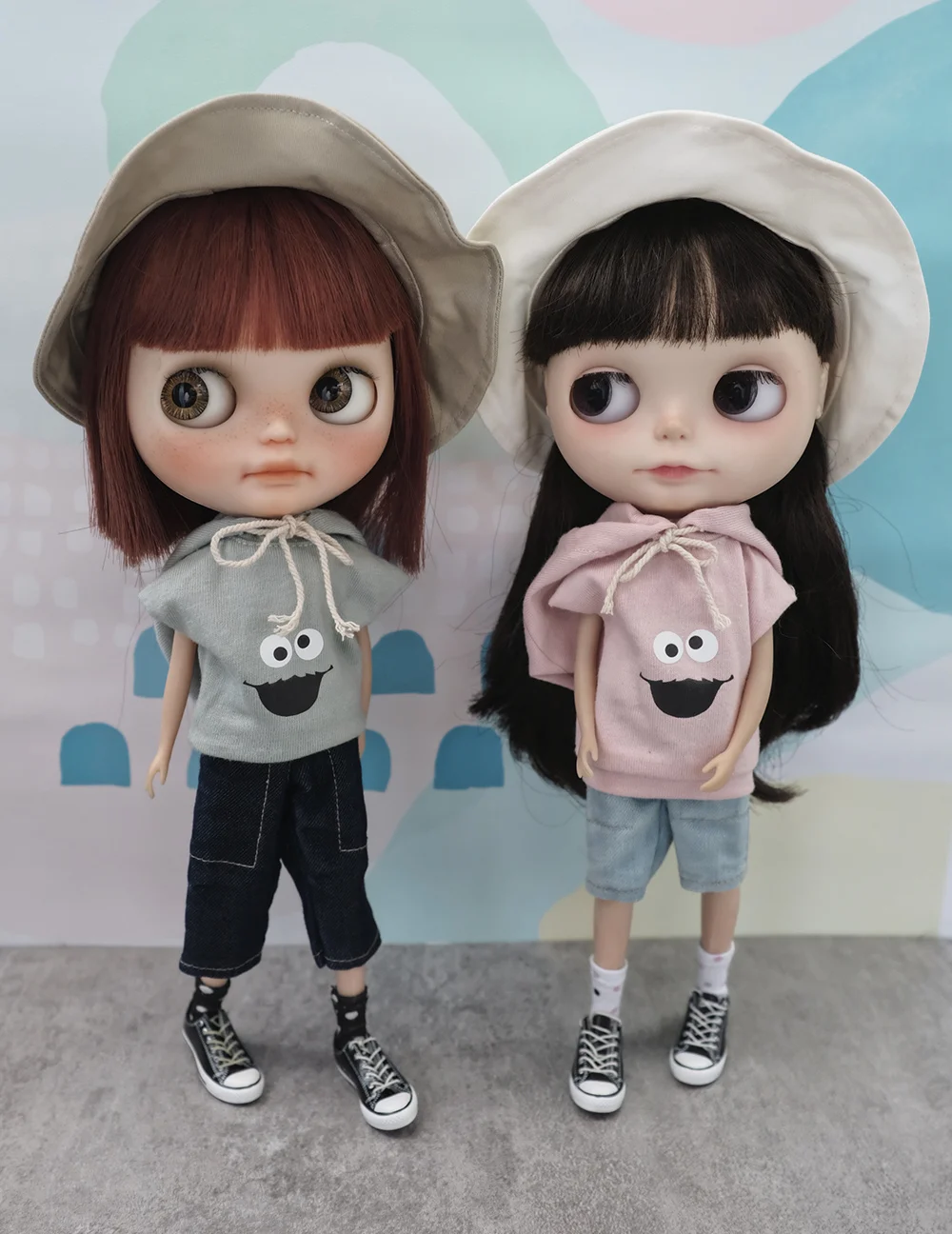 Blyth [Топ+ Носки] Озон свитер 1/6 кукольная футболка 0520(подходит для Блит, pullip, озон, kurhn, licca