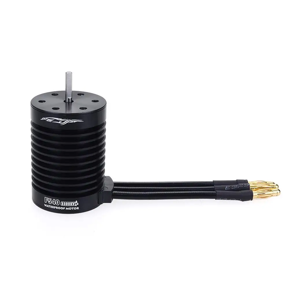 Водонепроницаемый бесщеточный двигатель F540 3300KV 4370KV для Traxxas Axial Redcat HSP 1/10 RC Truck