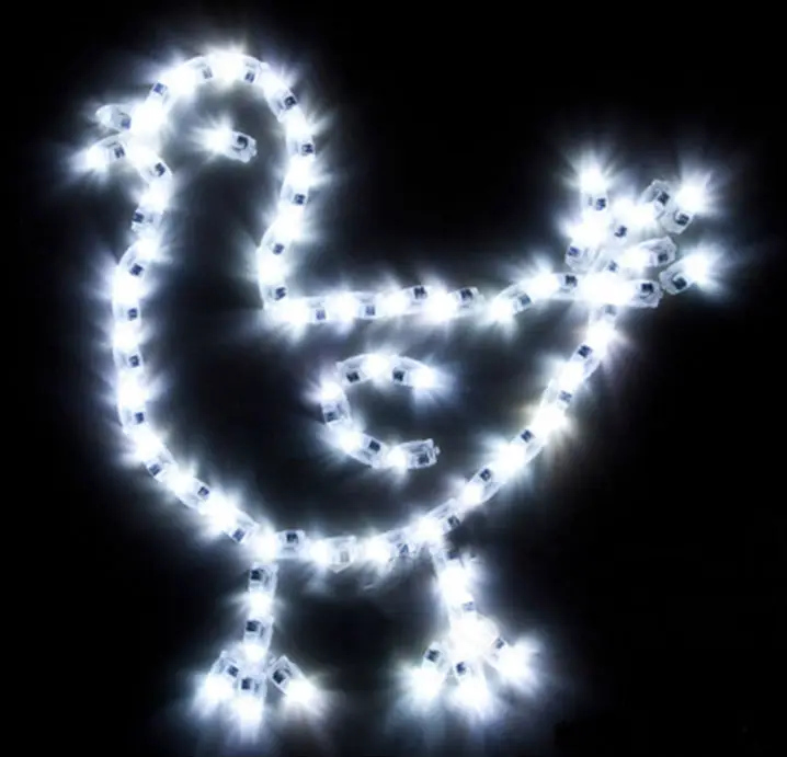 Светодиодные фонарики 5 шт./лот для воздушных шаров бумажных фонарей украшения