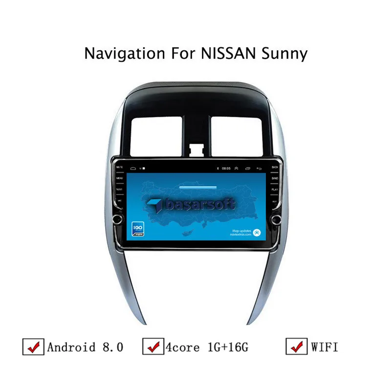 NAVITOPIA 10 1 дюймовый автомобильный мультимедийный плеер Andriod 8 GPS навигация для Nissan