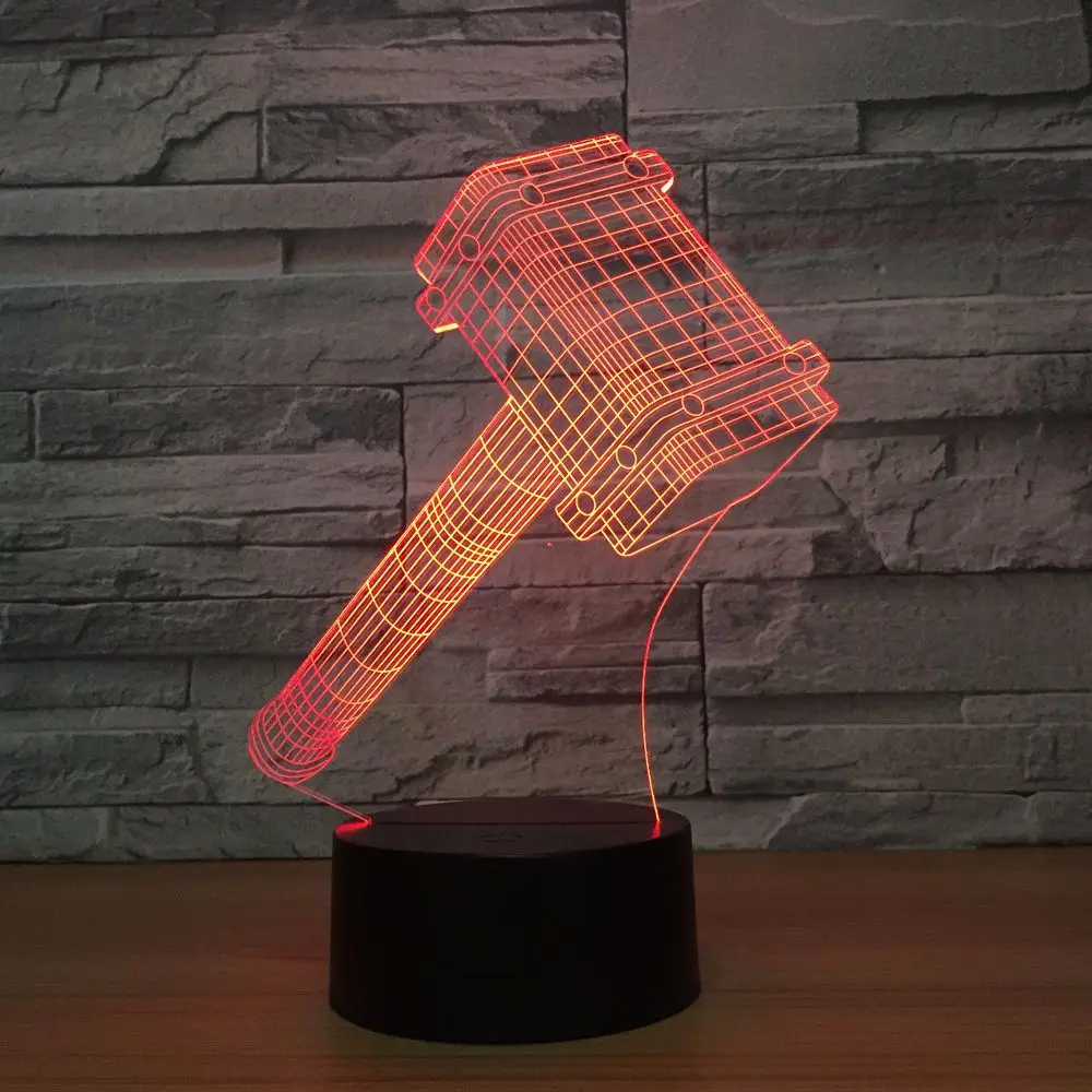 

Мультяшная спальня новый необычный 3d ночной Светильник рождественские украшения подарок для детской комнаты светильник на День Святого Ва...