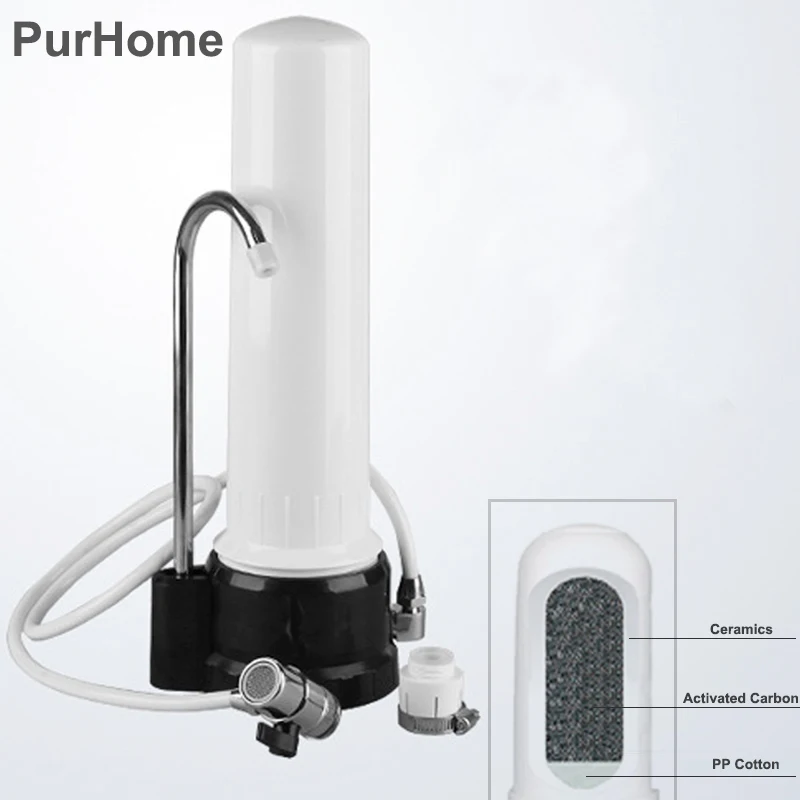 Ceramika domowa filtr do wody ultrafiltracja kuchnia biurko filtr wody alkaliczne napoje pośrednie filtry proste