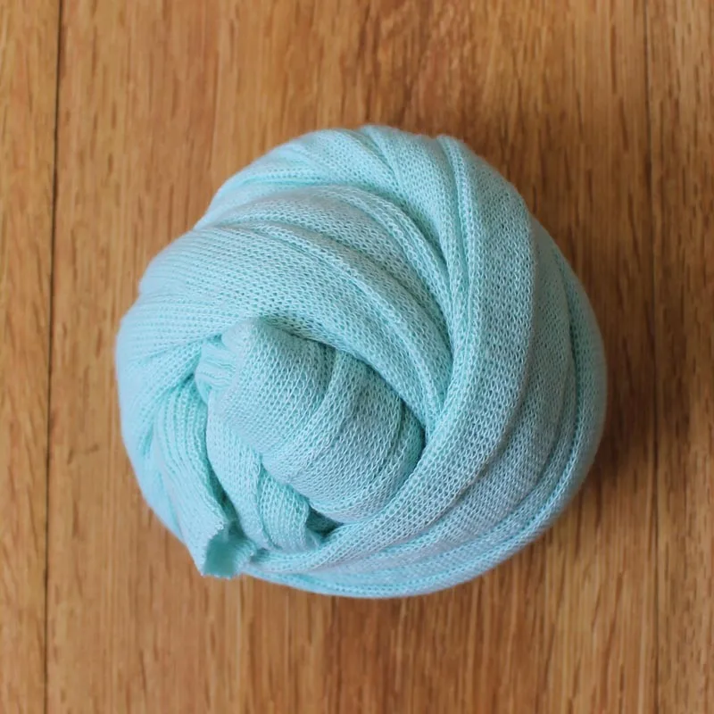 mint green Оборудование для съемки новорожденных эластичный младенческий Bebe обертывание фон аксессуары для студии купальный чехол пеленать 40x150 см - Цвет: mint green