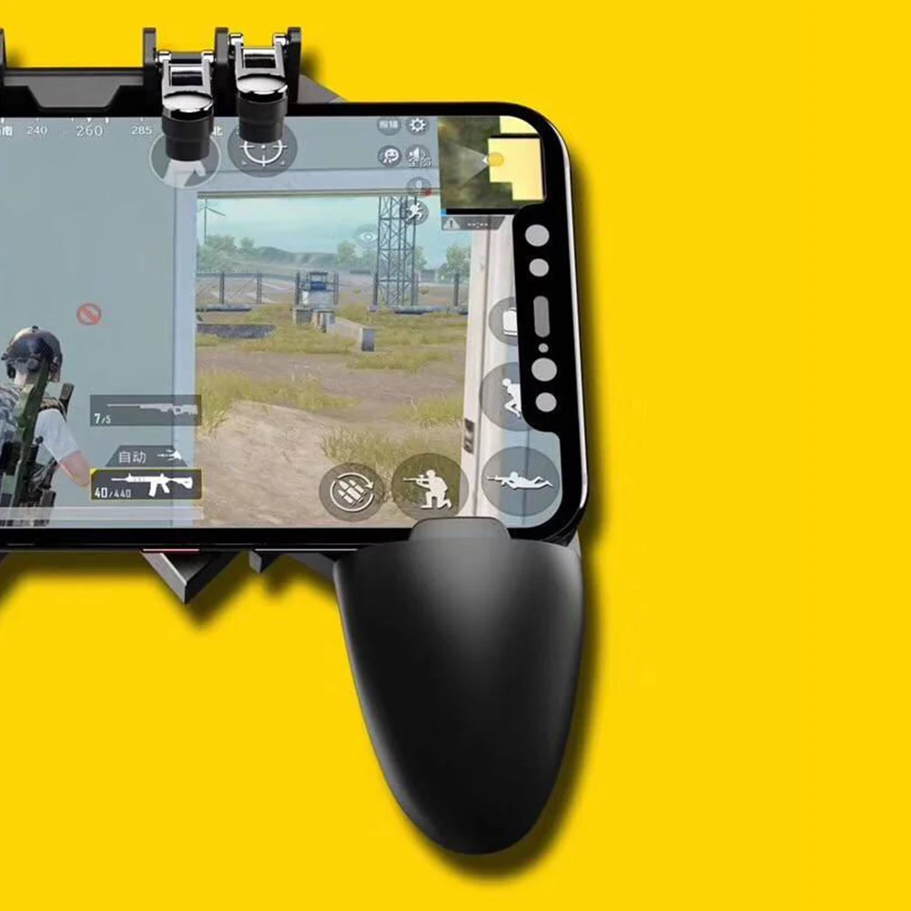 Универсальный игровой контроллер для телефона AK66, рукоятка, 6 триггеров для PUBG, универсальный игровой контроллер для телефона