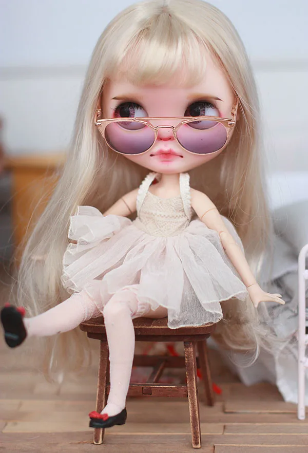 Новое поступление, солнцезащитные очки в виде куклы Кошки, Blyth Cat, очки BJD Cat, солнцезащитные очки BL-CC1228(подходит для Блит, Blythedoll, ледяная кукла