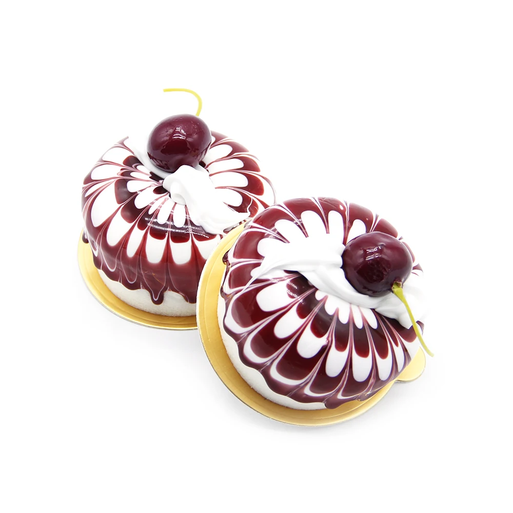 David accessories торт для сжимания игрушка медленно поднимающийся ароматизированный, игрушка для снятия стресса в магнитный декомпрессии игрушки "сделай сам" для детей, подарок, 1Yc5472 - Цвет: 80x80x45mm