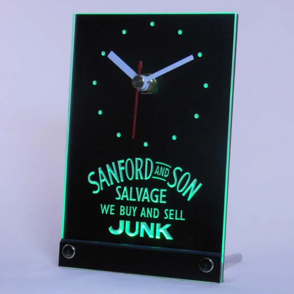 Tnc0235 Санфорд и сын Купить Продать мусорный стол 3D светодиодные часы|3d led clock|3d