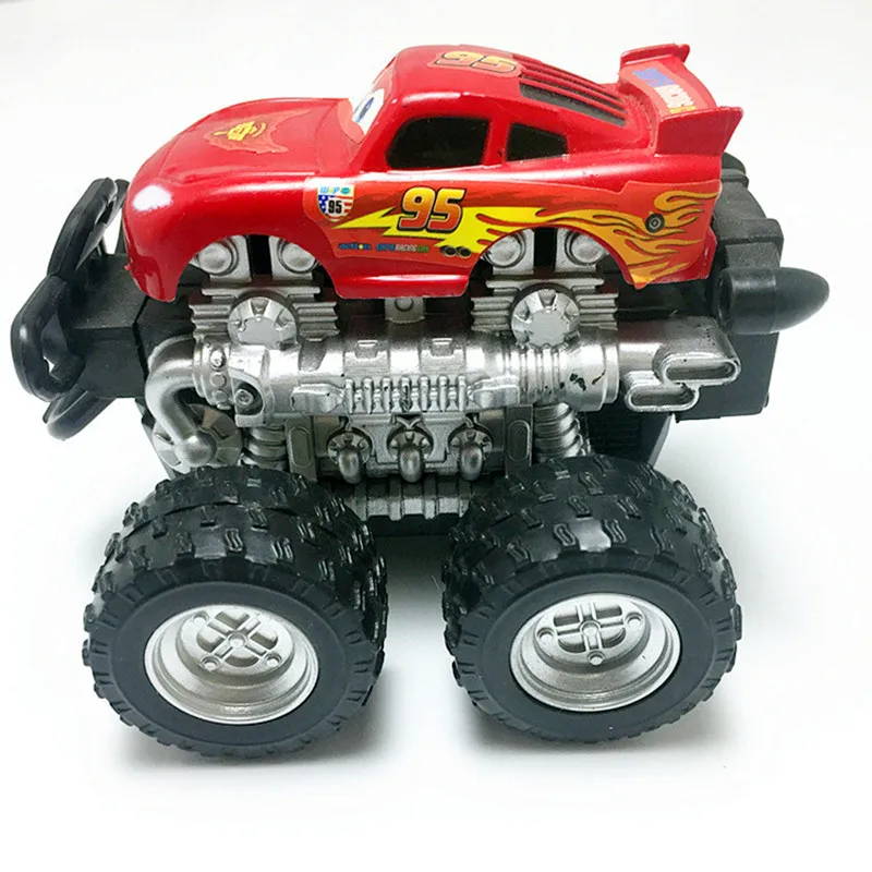 Акция! Случайный автомобиль для детей колеса мини Blaze Monster Car Модель мальчиков