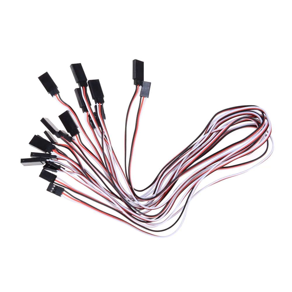 Futaba проволочный кабель 100 мм 150 300 500 сервоудлинитель для Plug futabLead Проволочный