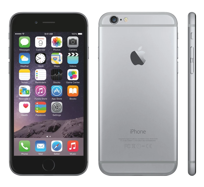 Для Apple iPhone 6s Plus оригинальный разлоченый мобильный телефон 4 аппарат не привязан к