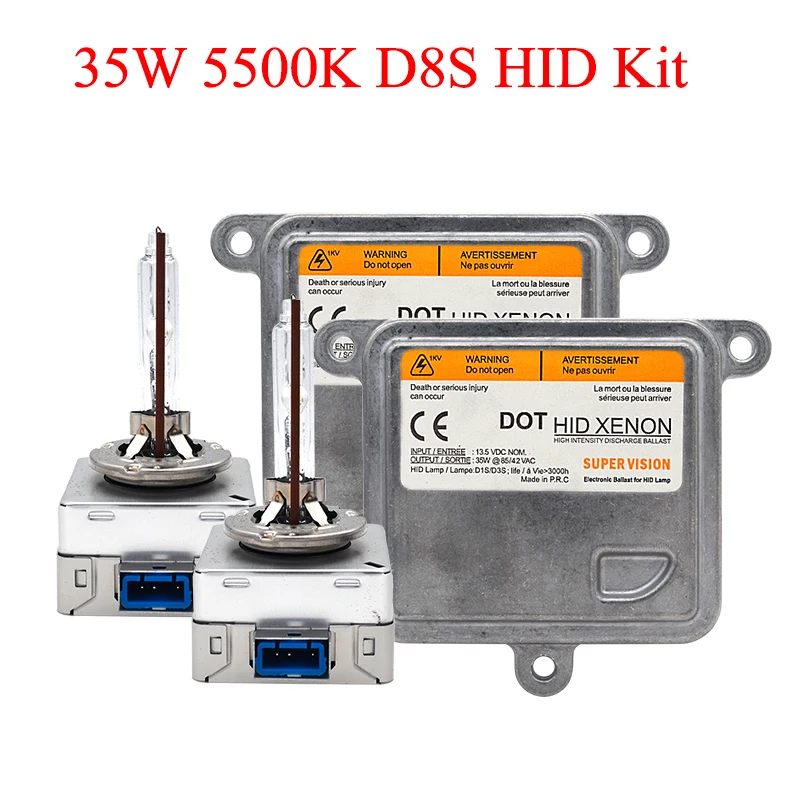 SKYJOYCE Wholesale Original D8S Xenon Kit 35W HID Fast Bright 5500K Car Headlight Bulb OEM Ballast | Автомобили и мотоциклы