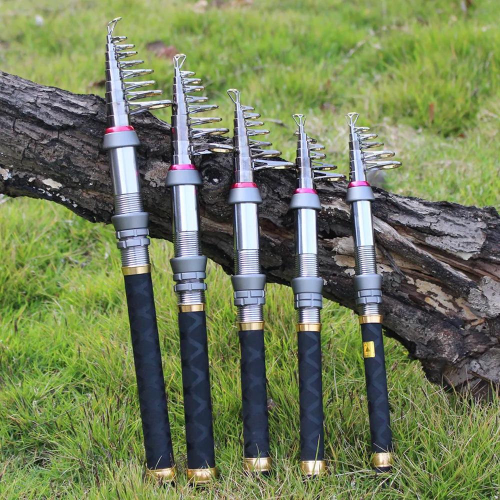 Удочка для рыбалки удочка телескопическая приманки кольцо из нержавеющей стали